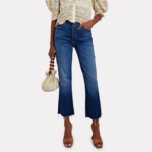 MOTHER DENIM The Tripper Ankle Fray Jeans